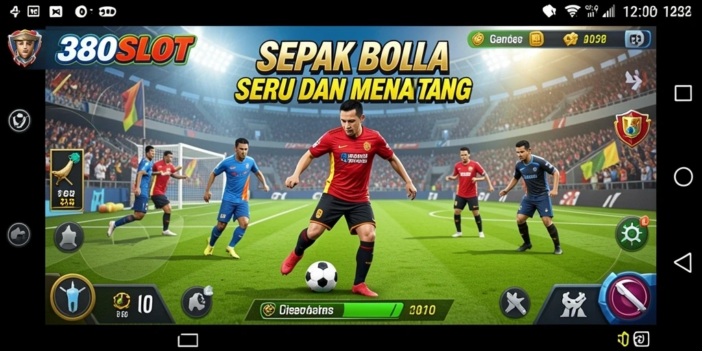 Gameplay seru dalam 380SLOT dengan aksi sepak bola yang mendebarkan.