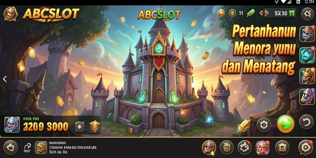 Gameplay seru Tower Defense di ABCSLOT yang mendebarkan.