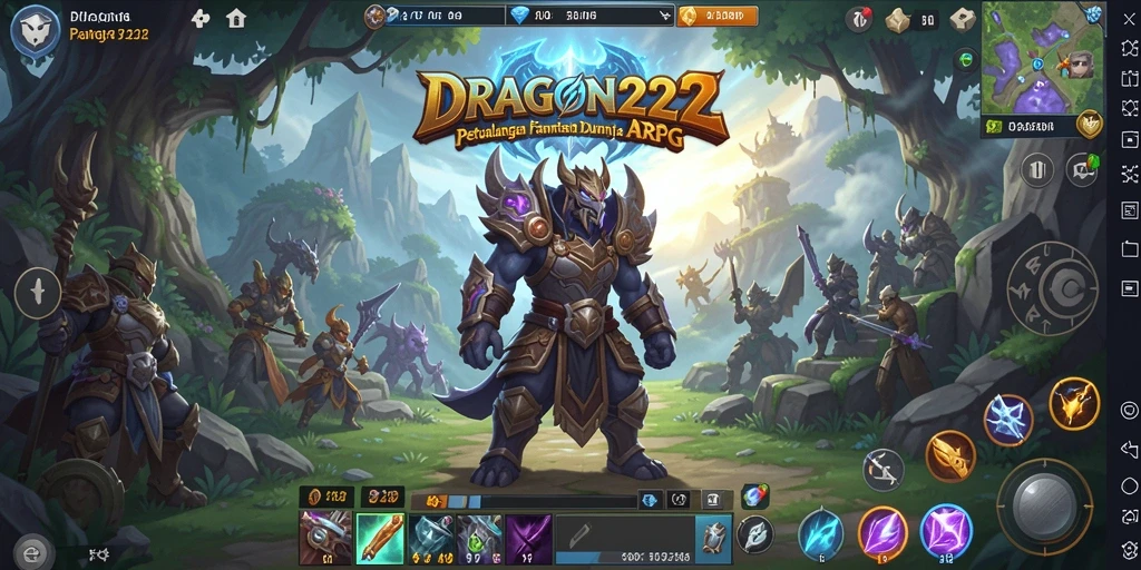 Tampilan gameplay seru di DRAGON222 dengan pertarungan penuh aksi.