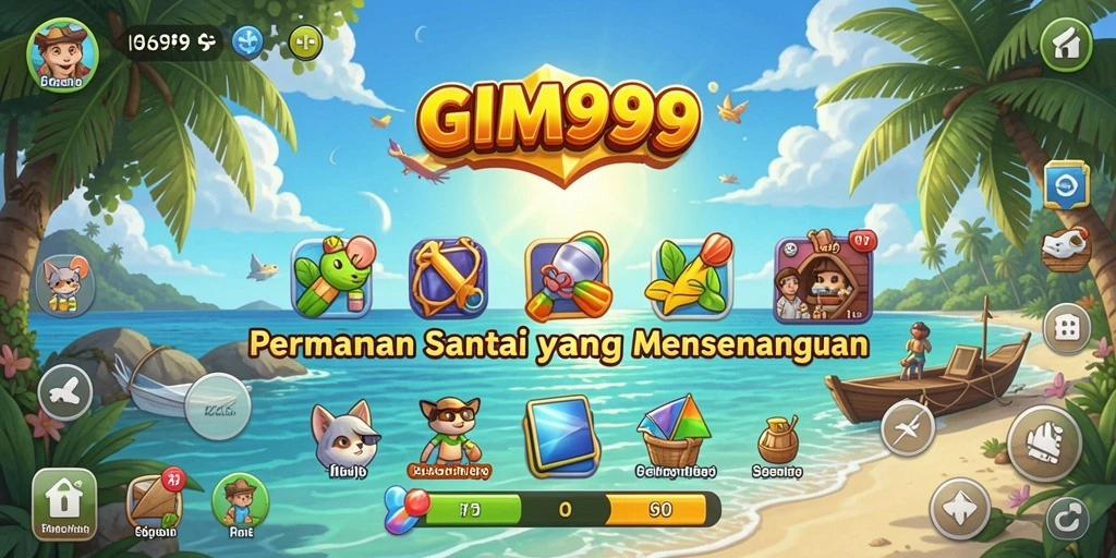 Tangkapan layar GIM999 menunjukkan gameplay menarik dan penuh warna.