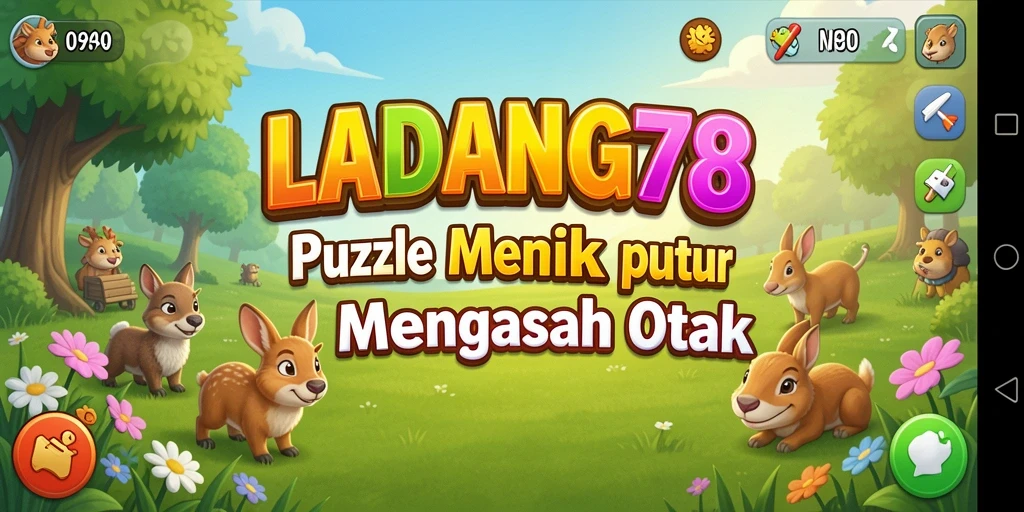 Tampilan gameplay LADANG78 yang menarik dan seru dalam menyelesaikan puzzle.