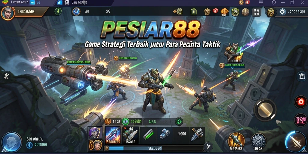Tampilan gameplay strategis PESIAR88 yang menantang dan mengasyikkan.