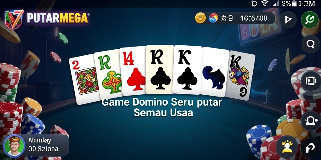 Tampilan gameplay seru dalam PUTARMEGA yang penuh tantangan.